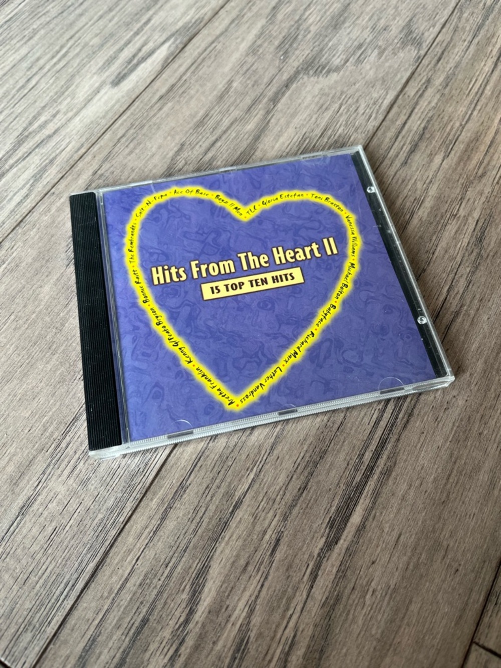 🎸5 for $20🎸Hits From The Heart II - Purple & Yellow Heart CD